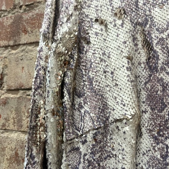 Dress The Population Python Sequin Emery Sheath Dress Size 1X - Picture 13 of 13